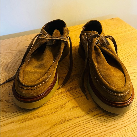 Chez flat platform. US 8.5, EU 39. Anonymous Copenhagen. Heel height: 1.18”. - Picture 2 of 6